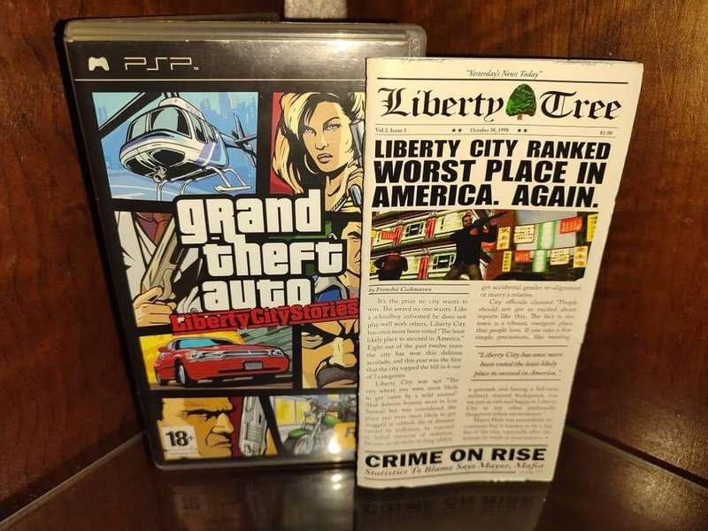 Grand Theft Auto Liberty City Stories PSP Playstation Portable