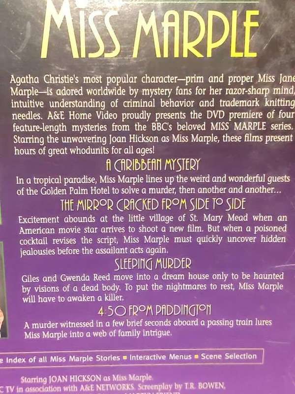 Agatha Christie's Miss Marple  Dvd Bundle