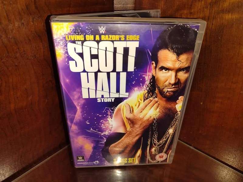 Living in a Razor's Edge The Scott Hall Story 3 Dvd Set