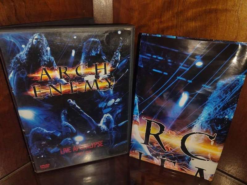Arch Enemy Live Apocalypse  Dvd