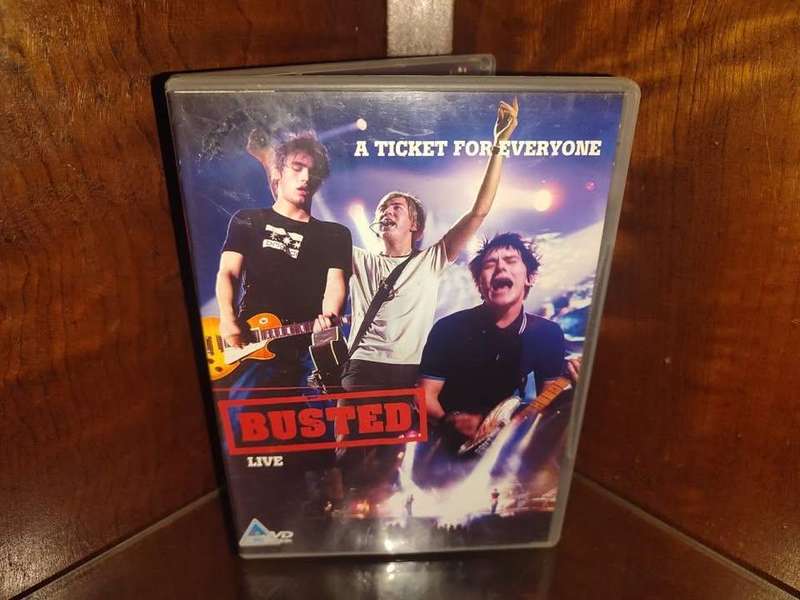 A Ticket for Everyone : Busted Live  Dvd