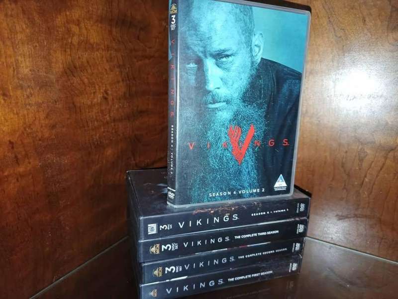 Vikings Seasons 1 to 4 Dvd Set