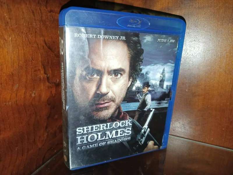 Sherlock Holmes A Game of Shadows Blu Ray