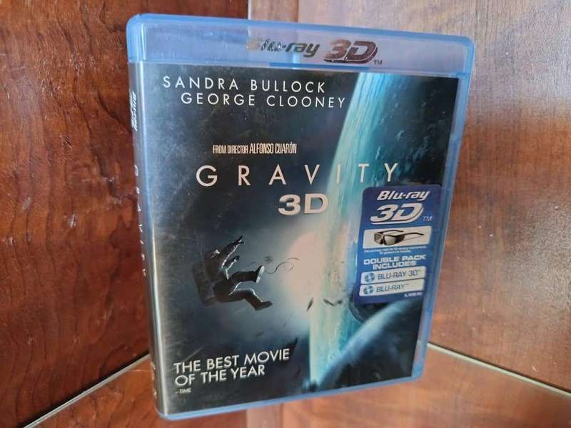 Gravity 3D / 2D  Blu Ray
