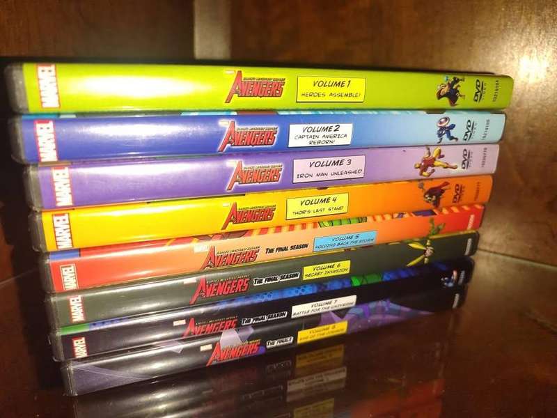 Avengers Earth Mightiest Heroes Complete Series Dvd Set