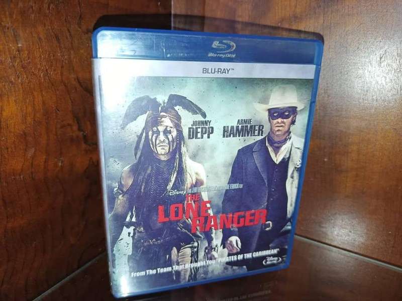 The Lone Ranger 2013  Blu Ray