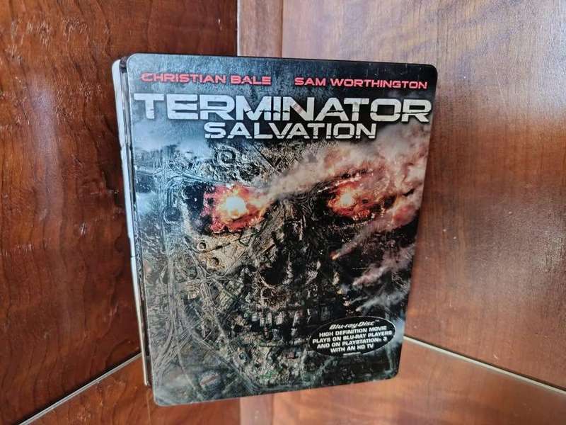 Terminator Salvation Steel Book  Blu Ray