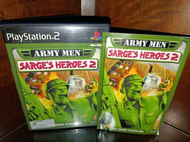Army Men Sarge's Heroes 2   Playstation 2 PS2