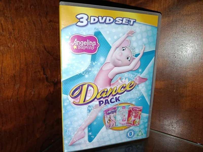 Angelina Ballerina Dance Pack  Dvd Set