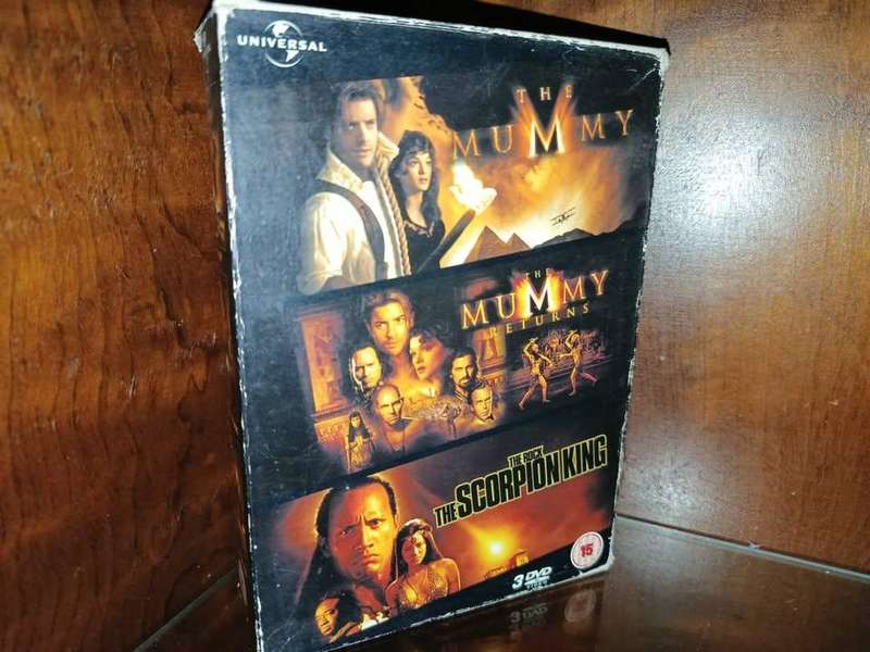 The Mummy / The Mummy Returns / The Scorpion King  combo Dvd Set