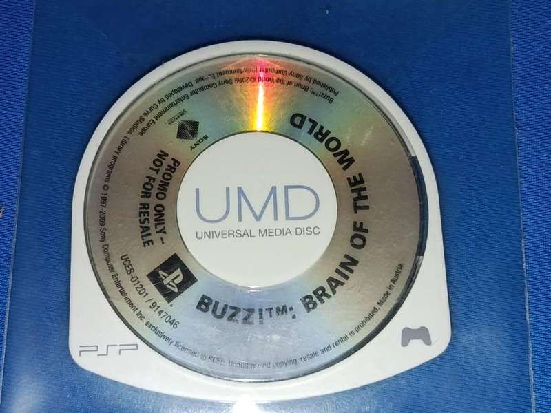 Buzz Brain of the World (promo copy) PSP Playstation Portable