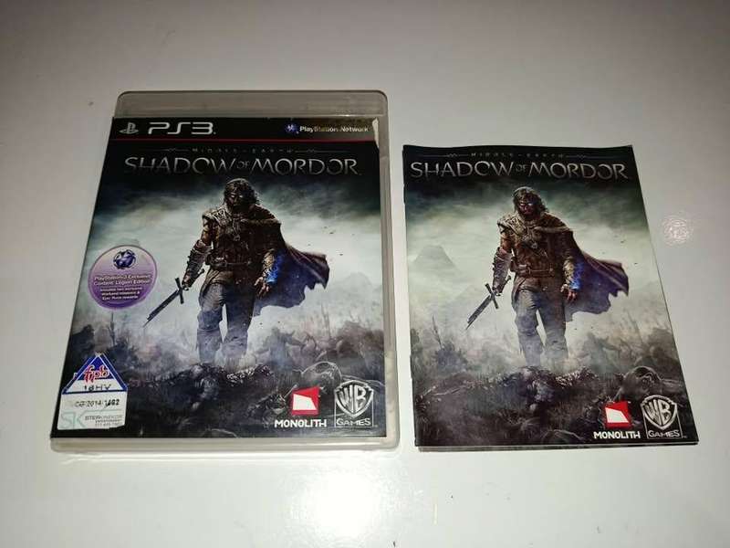 Shadow of Mordor  Playstation 3 PS3