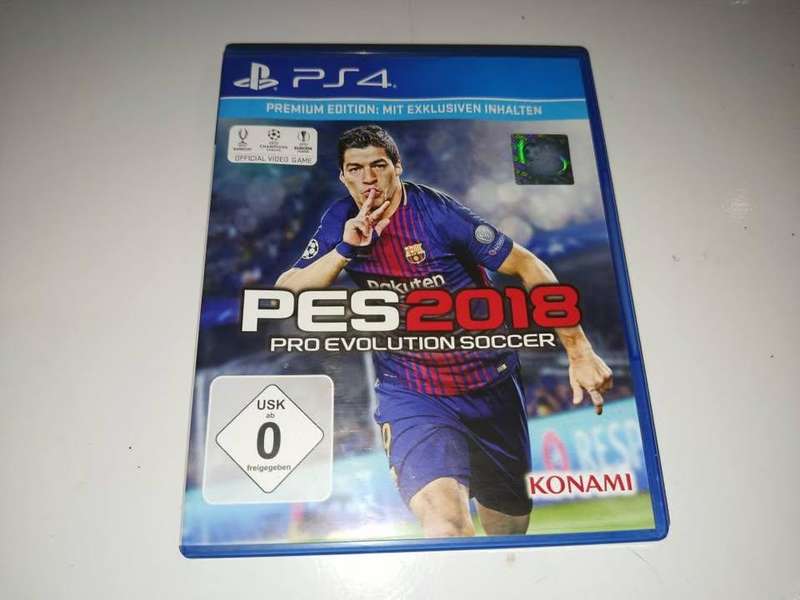 Pro Evolution Soccer PES 2018 PlayStation 4 ps4