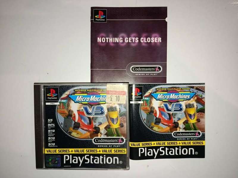 Micro Machines V3  PlayStation PS One PS1