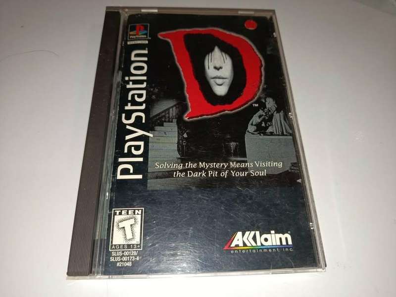 D Long Box PlayStation PS One PS1 US NTSC