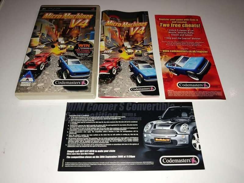 Micro Machines V4 PSP Playstation Portable