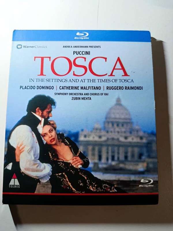 Puccini: Tosca - In the settings and at the times of Tosca Blu Ray