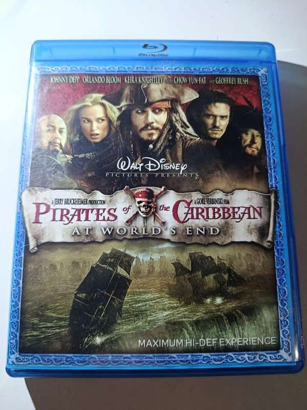 Pirates of the Caribbean At Worlds End Blu Ray