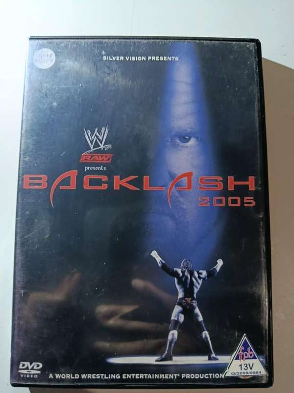 WWE Raw Presents Backlash 2005 Dvd