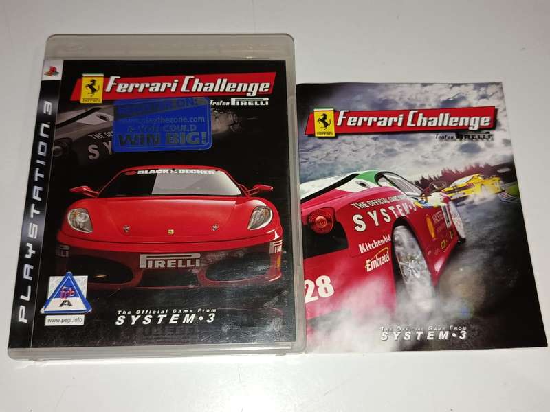 Ferrari Challenge Trofeo Pirelli PlayStation 3 PS3