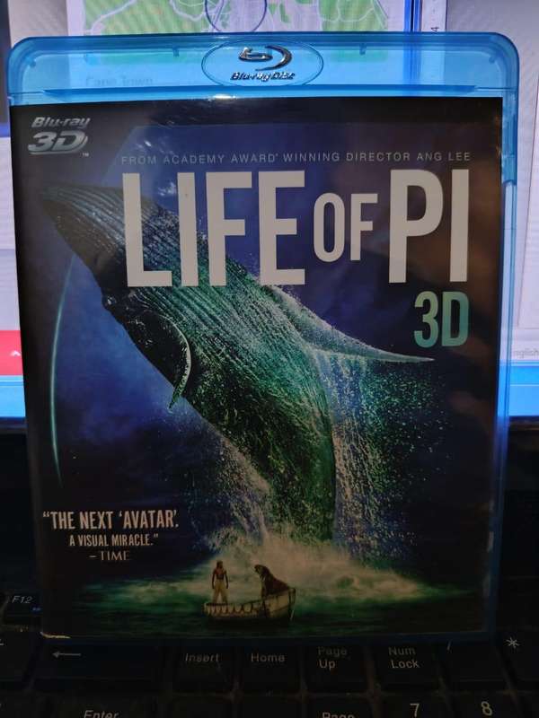 Life of Pi 3D only  Blu Ray
