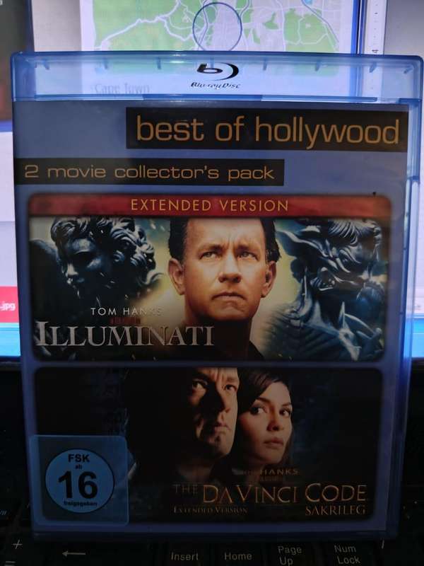The Davinci Code / Angels and Demons  Blu Ray Set