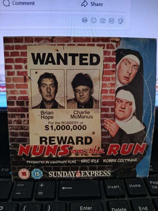 Nuns on the Run dvd