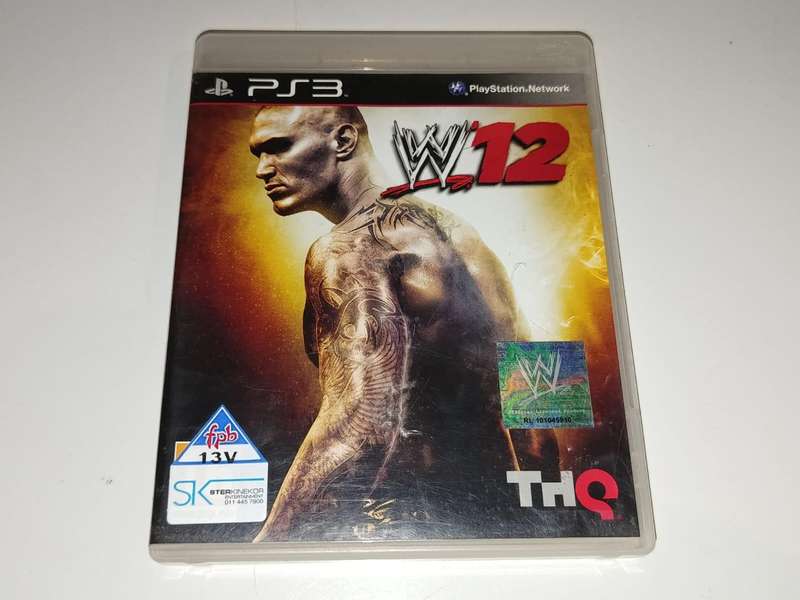 WWE 12  Playstation 3 PS3