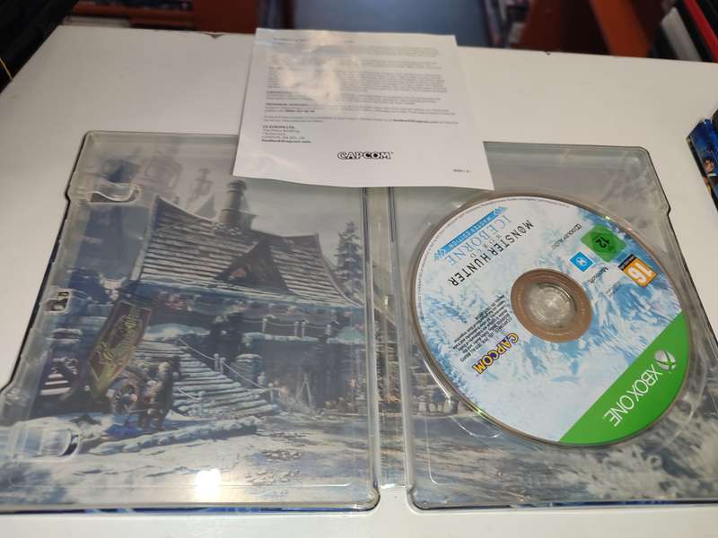 Monster Hunter World Iceborne Master Edition Steelbook Xbox One game