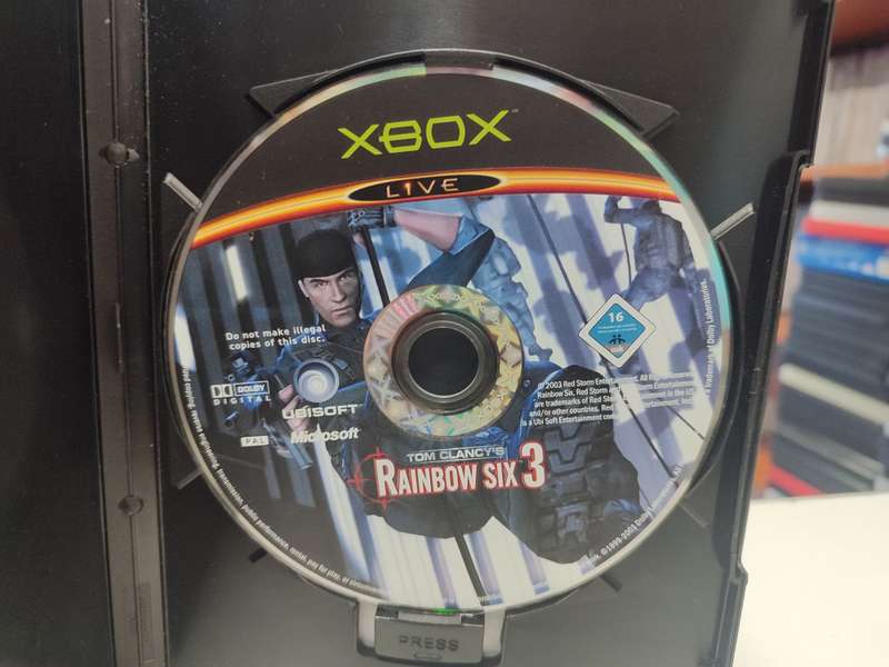 Rainbow Six 3 Xbox disc only