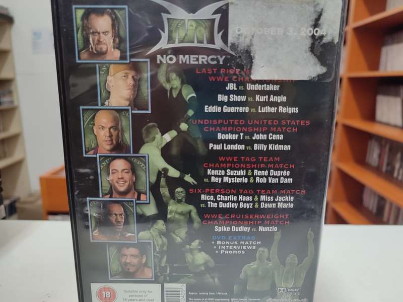 WWE No Mercy 2004 Dvd