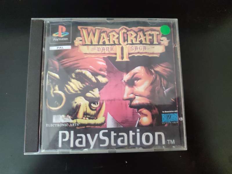 Warcraft II The Dark Saga PlayStation PS One Disc Only