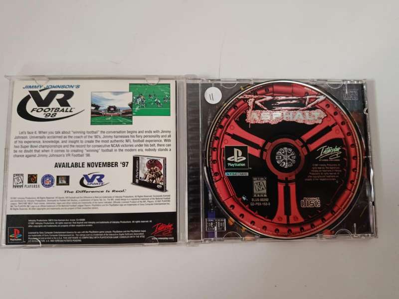 Red Asphalt  PlayStation PS One PS1 US NTSC
