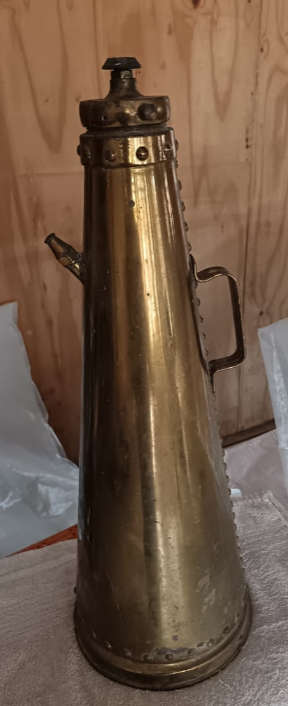 Brass 1920's Fire Extinguisher