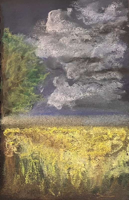 Pastel landscape 3