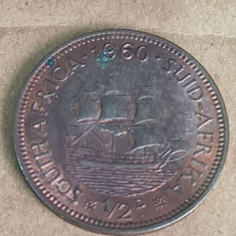 1960 South Africa Half Penny
