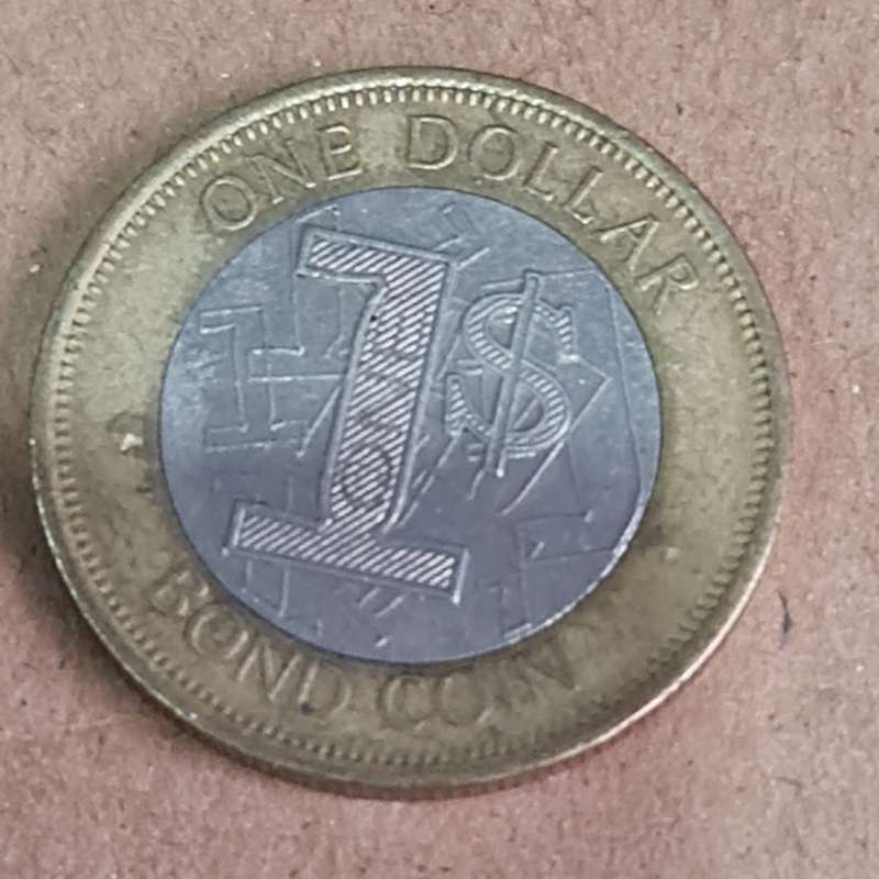 2016 Zimbabwe 1 Dollar Coin