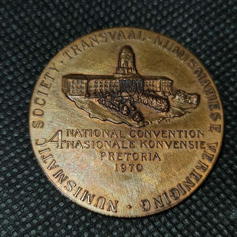1970 4th NATIONAL NUMISMATIC CONVENTION IN PRETORIA