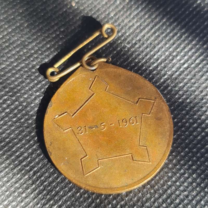 1961 SOUTH AFRICA REPUBLIC MADELLION