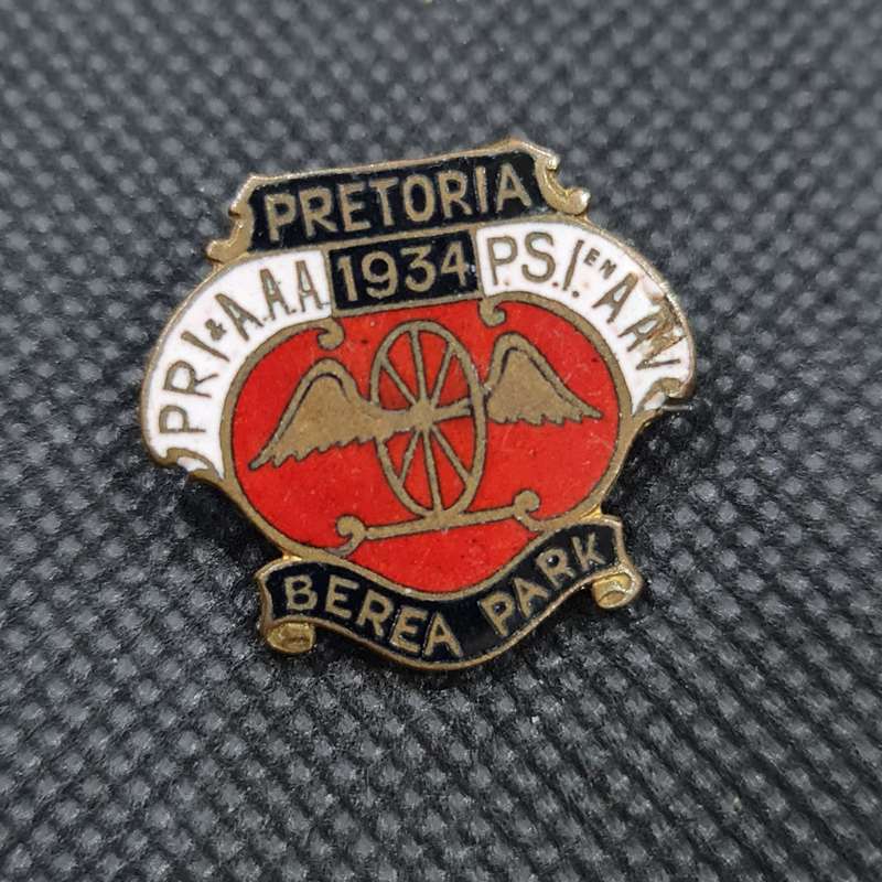 1934 PRETORIA BEREA PARK BADGE