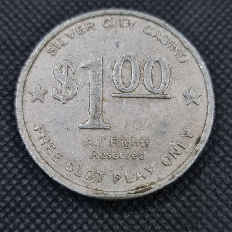 SILVER CITY CASINO LAS VEGAS NAVADA 1$ COIN