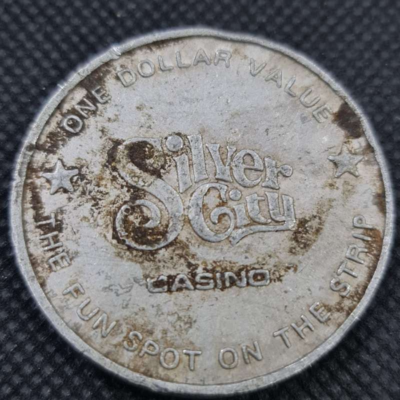 SILVER CITY CASINO LAS VEGAS NAVADA 1$ COIN