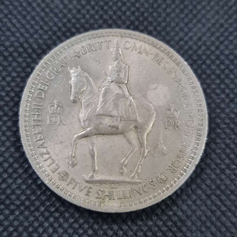 1953 UNITED KINGDOM 5 SHILLINGS