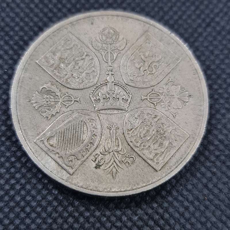 1953 UNITED KINGDOM 5 SHILLINGS
