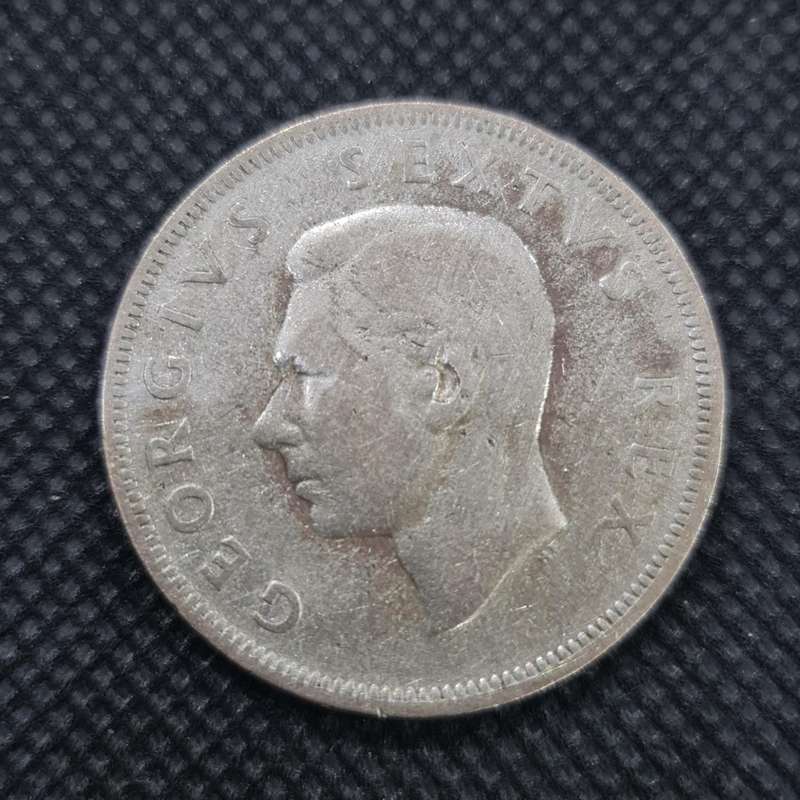 1951 SOUTH AFRICAN 2 1/2 SHILLING
