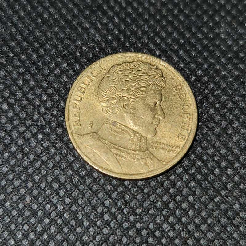 1993 REPUBLIC OF CHILE 10 PESOS