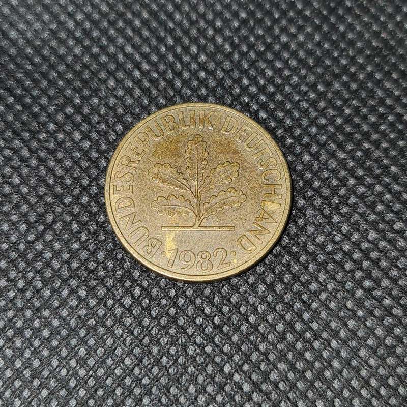 1982 REPUBLIC OF GERMANY 10 PFENNIGS