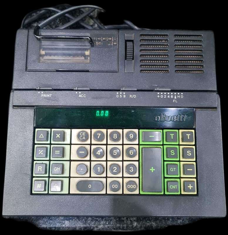 VINTAGE OLIVETTI CALCULATOR