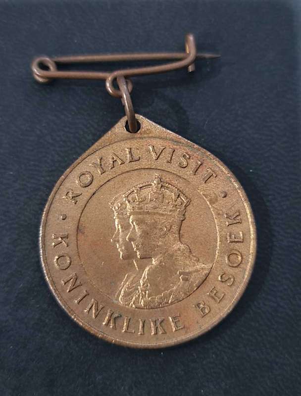1947 UNION OF SA ROYAL VISIT MADELLION