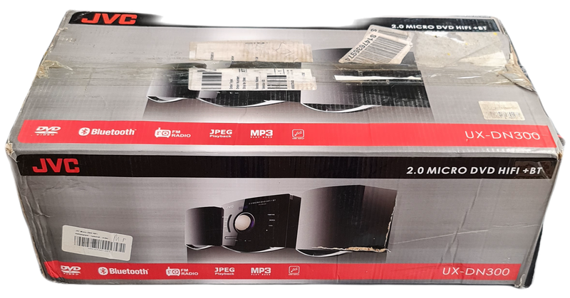 JVC 2.0 DVD MICRODVD HIFI UX DN300